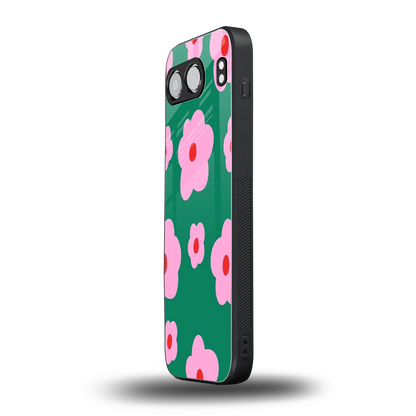 Pink Petal Parade oneplus nord 4 mobile cover | shockproof glass phone case
