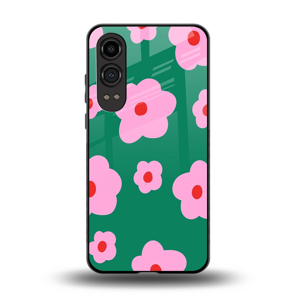Pink Petal Parade back phone cover | glass case for oneplus nord ce 4 lite