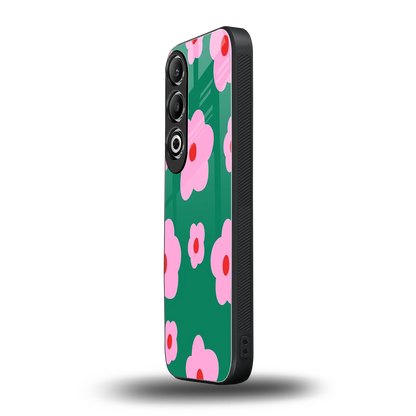 Pink Petal Parade oneplus nord ce 4 mobile cover | shockproof glass phone case