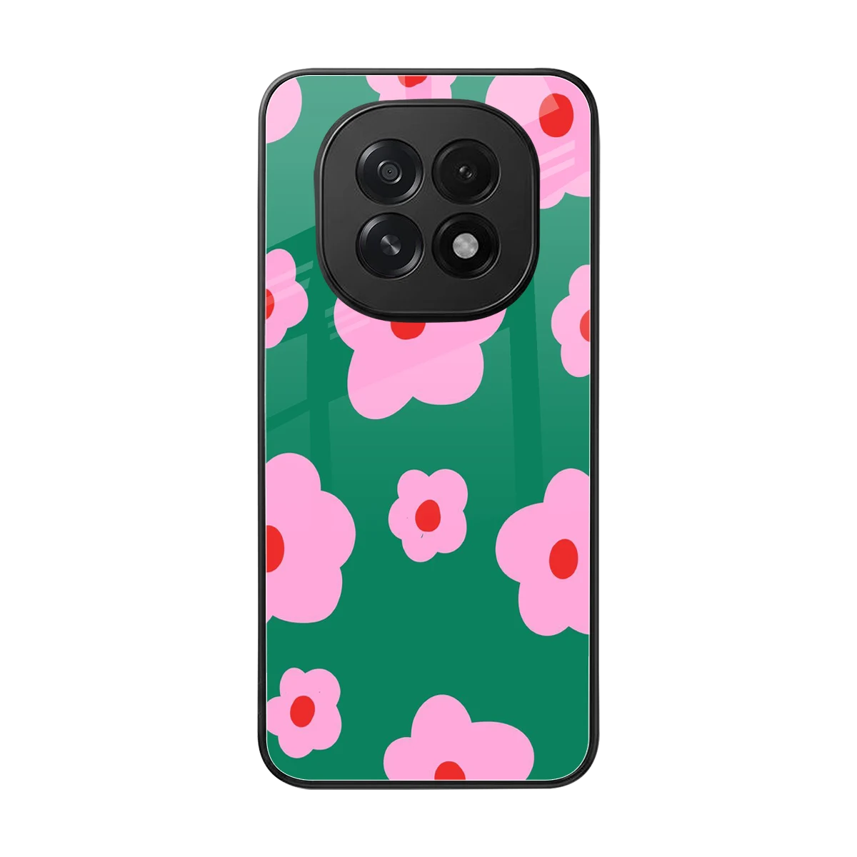 Pink Petal Parade back phone cover | glass case for oppo f29 5g