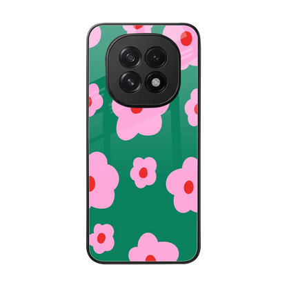 Pink Petal Parade back phone cover | glass case for oppo f29 5g