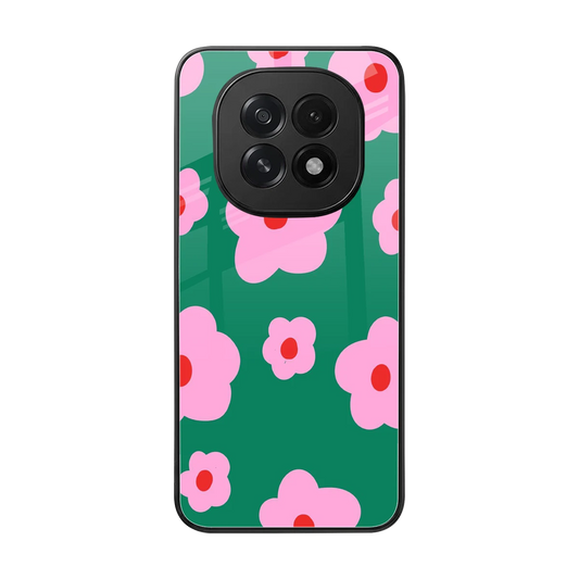 Pink Petal Parade back phone cover | glass case for oppo f29 5g