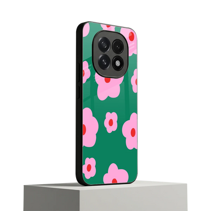 Pink Petal Parade oppo f29 5g mobile cover | shockproof glass phone case