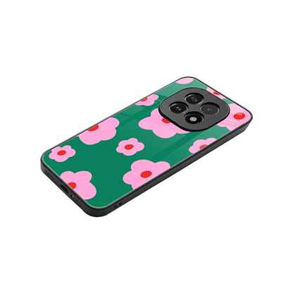 Pink Petal Parade stylish phone case for oppo f29 5g | glossy glass and slim fit