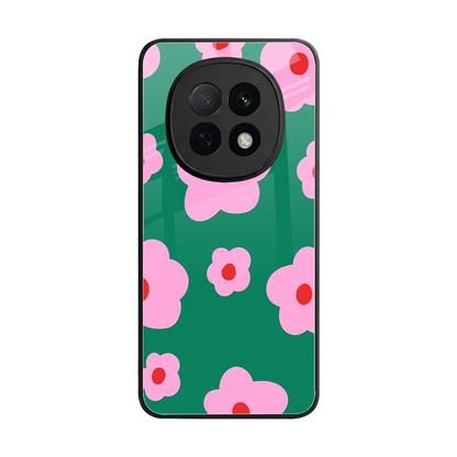 Pink Petal Parade back phone cover | glass case for oppo f29 pro 5g