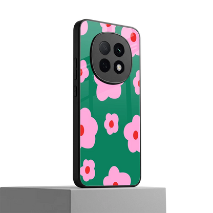 Pink Petal Parade oppo f29 pro 5g mobile cover | shockproof glass phone case