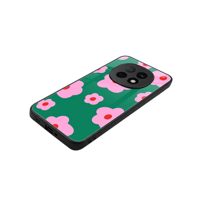 Pink Petal Parade stylish phone case for oppo f29 pro 5g | glossy glass and slim fit