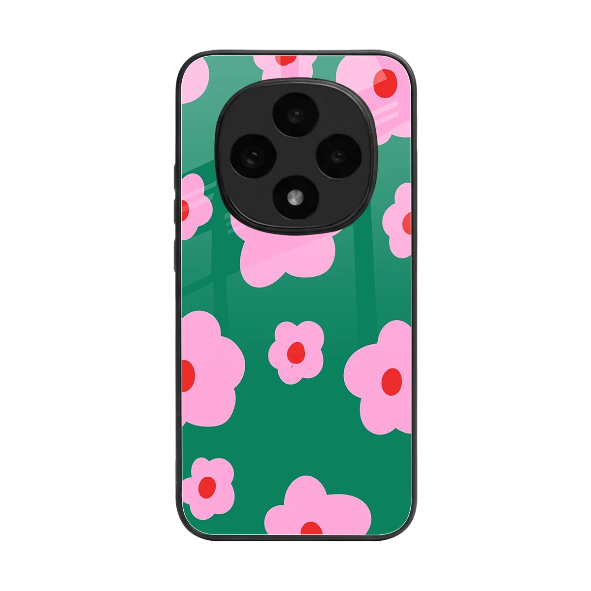 Pink Petal Parade back phone cover | glass case for oppo f31 pro 5g