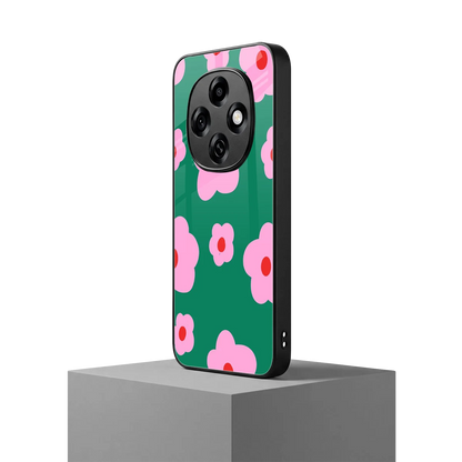 Pink Petal Parade oppo f31 pro 5g mobile cover | shockproof glass phone case