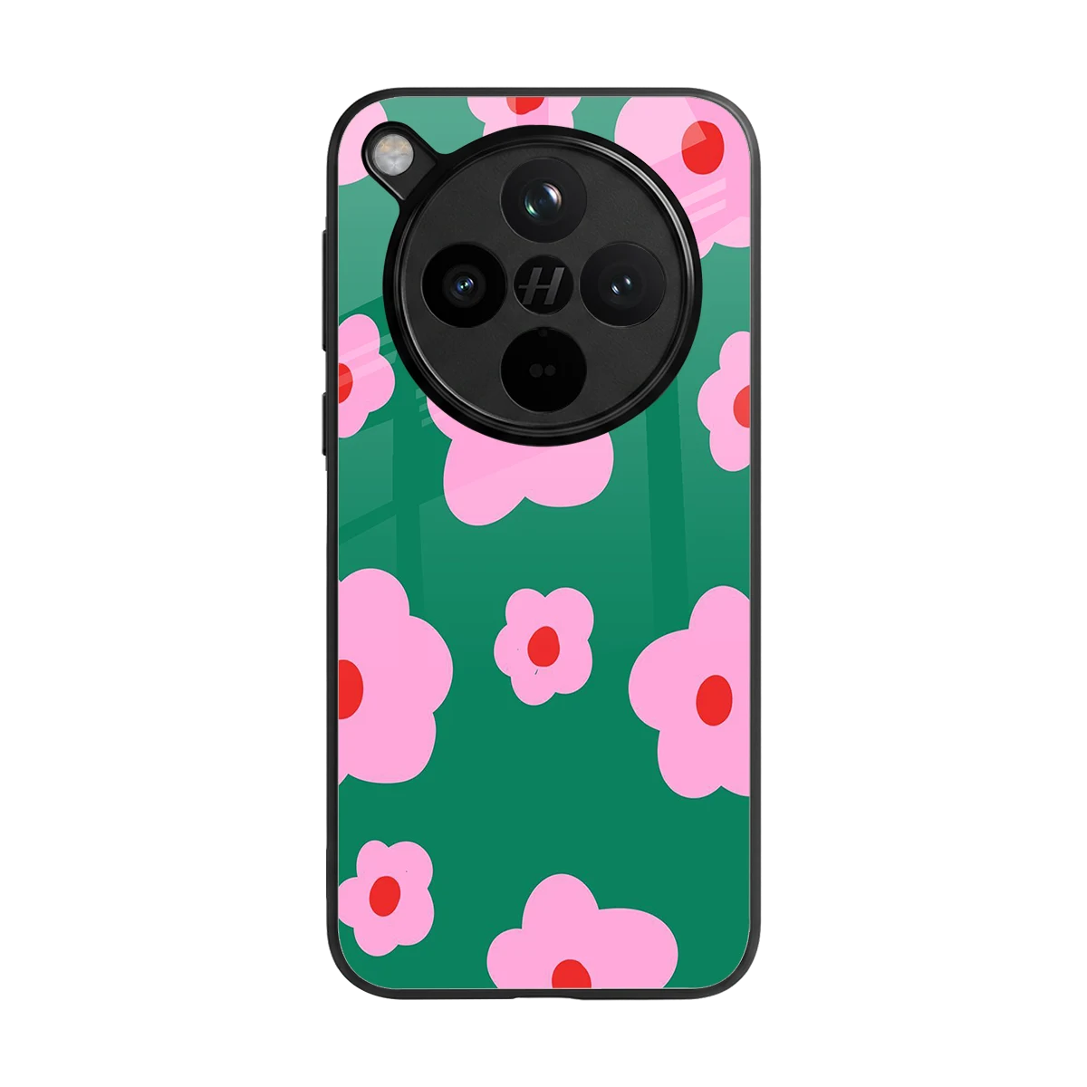 Pink Petal Parade back phone cover | glass case for oppo find x8