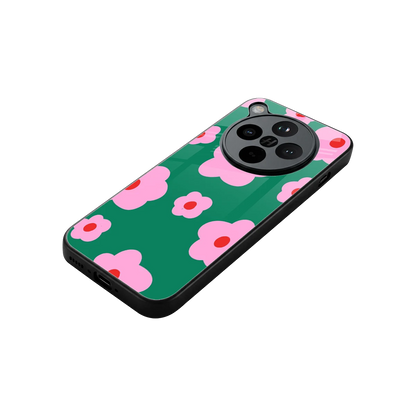 Pink Petal Parade stylish phone case for oppo find x8 | glossy glass and slim fit