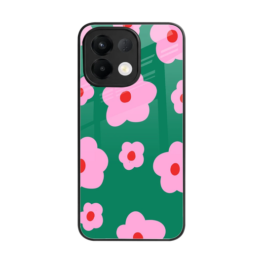 Pink Petal Parade back phone cover | glass case for oppo k13 5g