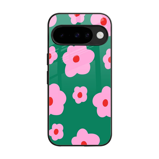 Pink Petal Parade back phone cover | glass case for google pixel 10