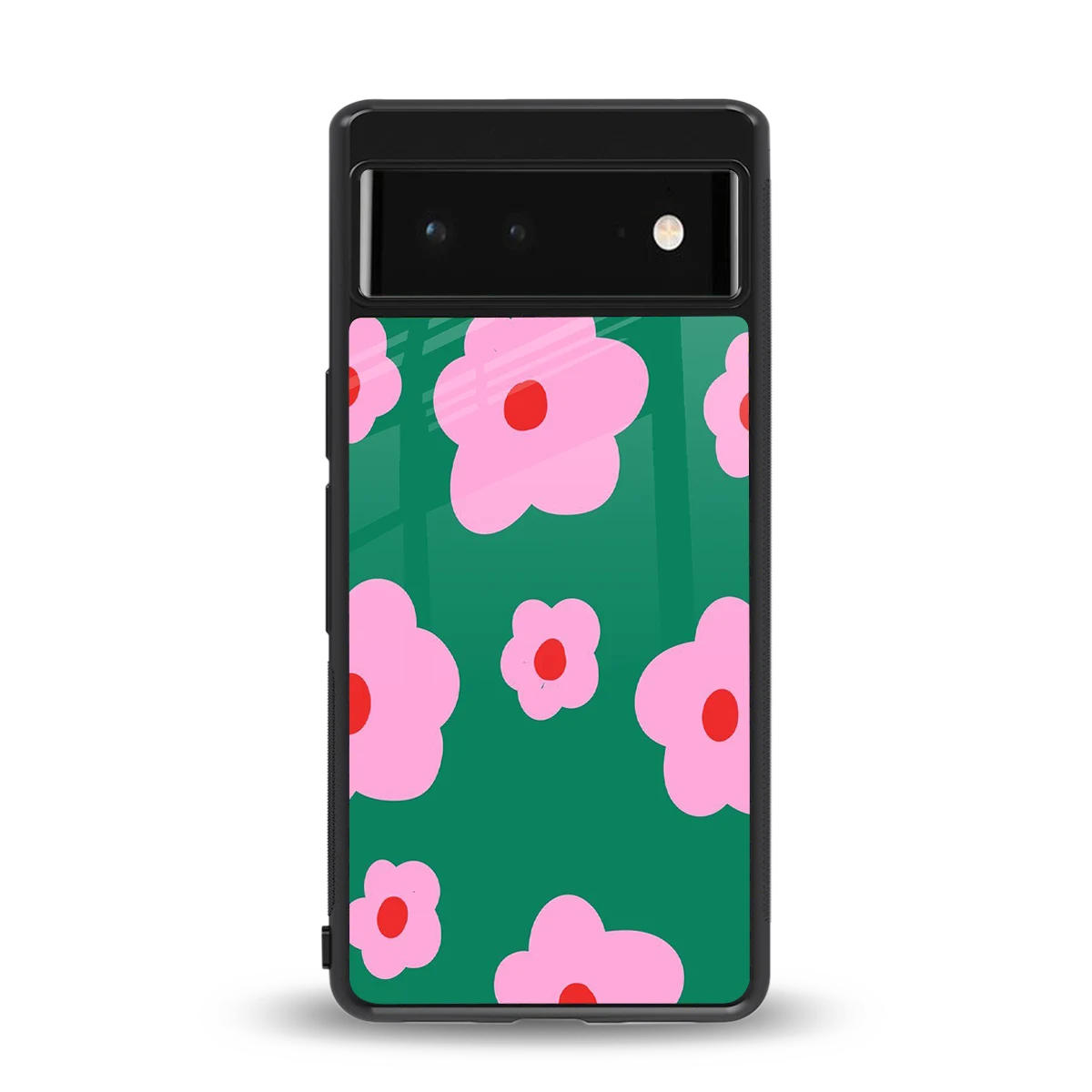 Pink Petal Parade back phone cover | glass case for google pixel 6a