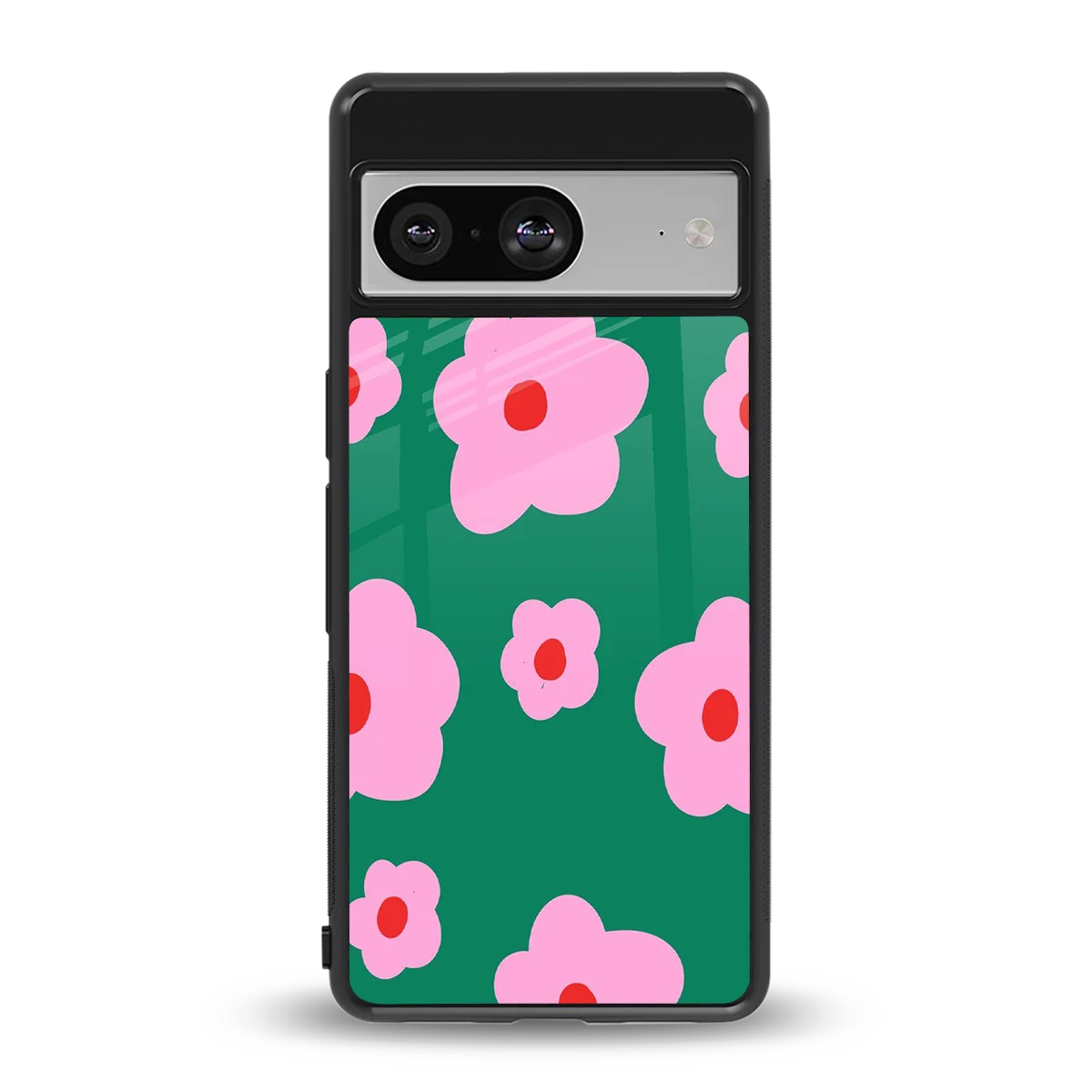 Pink Petal Parade back phone cover | glass case for google pixel 8