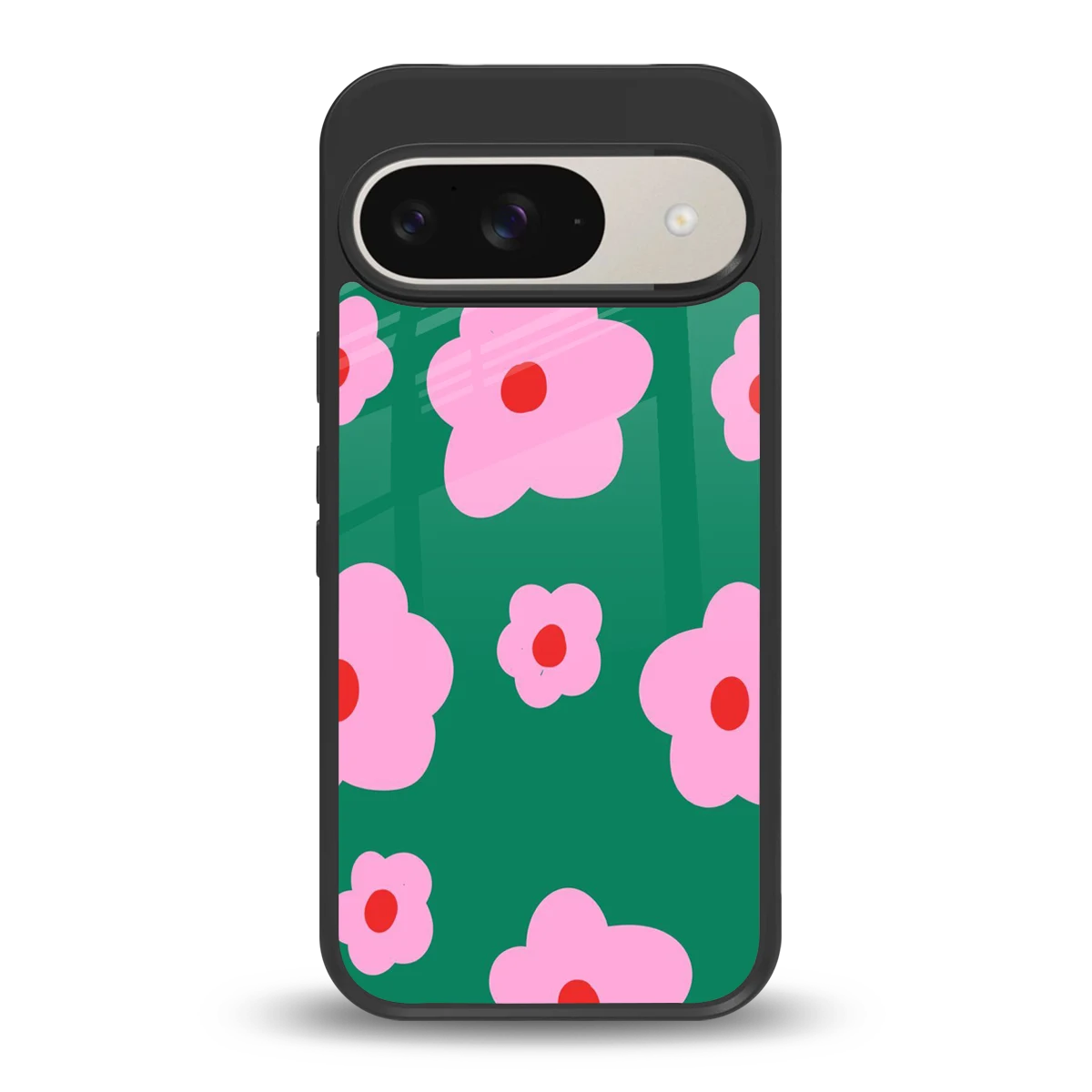 Pink Petal Parade back phone cover | glass case for google pixel 9