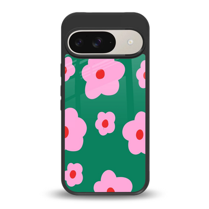 Pink Petal Parade back phone cover | glass case for google pixel 9