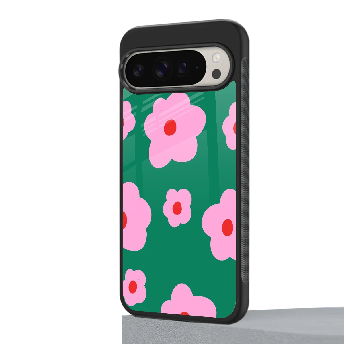Pink Petal Parade google pixel 9 pro mobile cover | shockproof glass phone case
