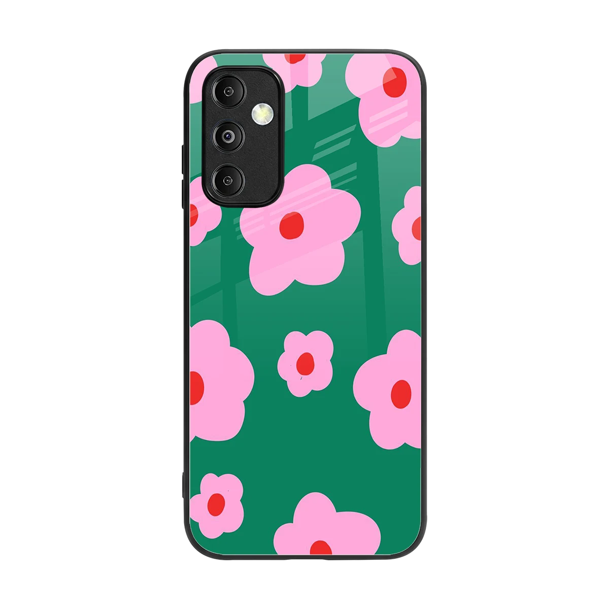 Pink Petal Parade back phone cover | glass case for samsung galaxy m14 5g