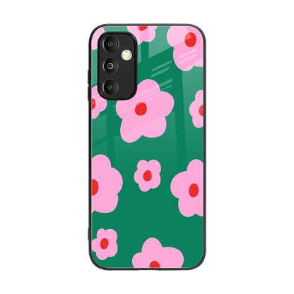 Pink Petal Parade back phone cover | glass case for samsung galaxy m14 5g