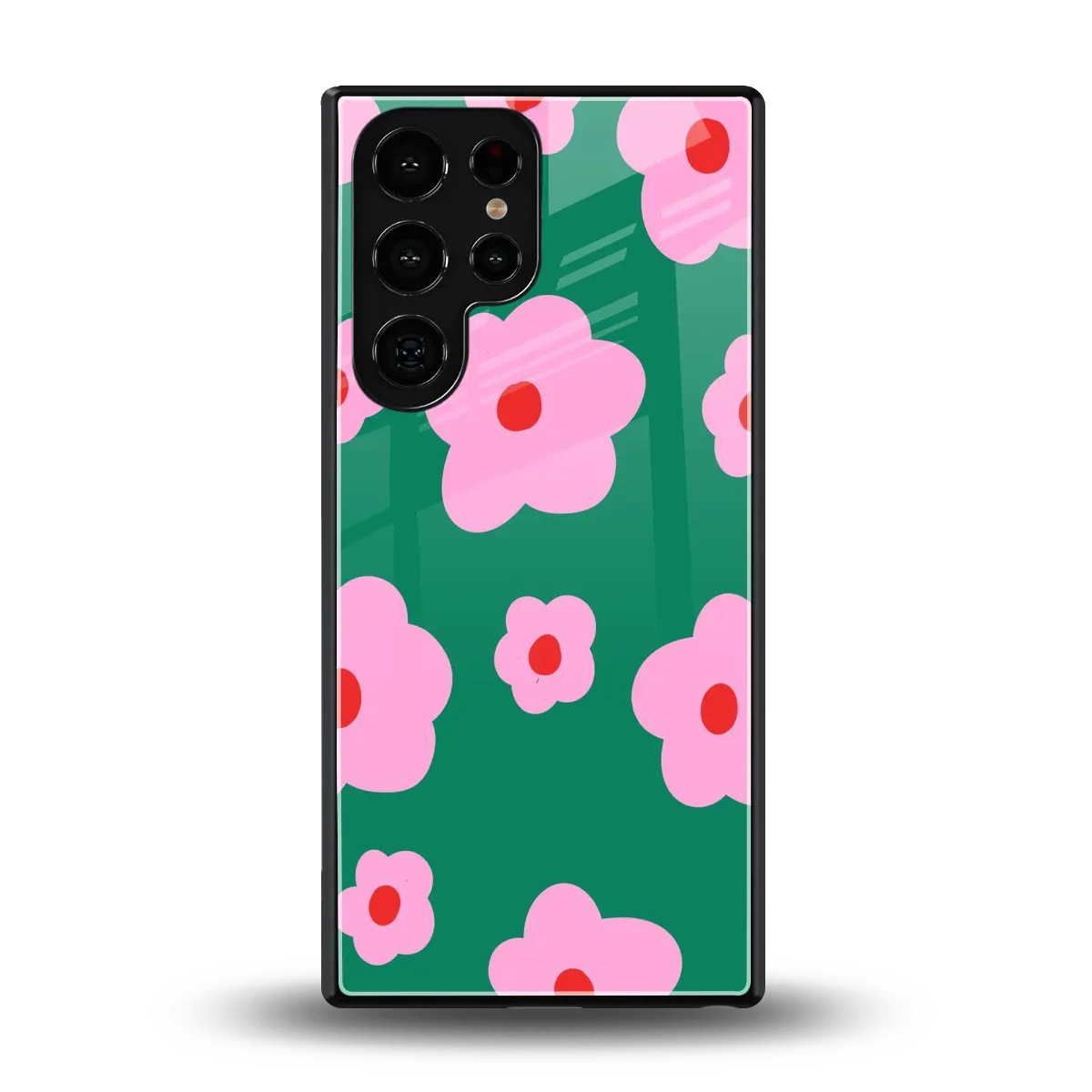 Pink Petal Parade back phone cover | glass case for samsung galaxy s26 ultra