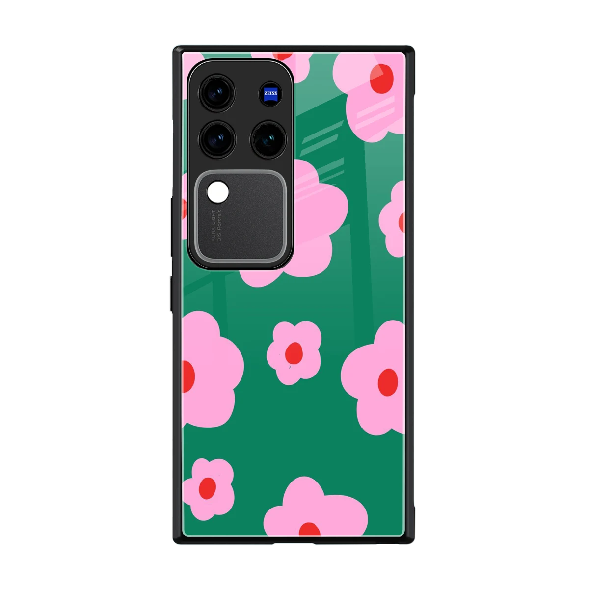 Pink Petal Parade back phone cover | glass case forvivo v30 pro