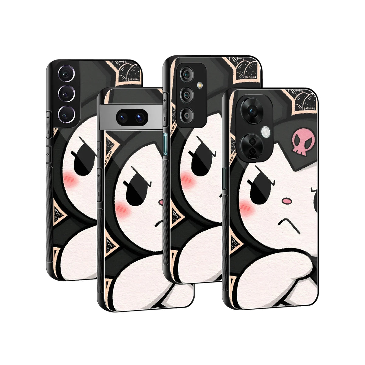 Stylish Glass Back Case for All Smartphones iPhone, Samsung, OnePlus, Pixel, Redmi, Oppo, Vivo, Motorola