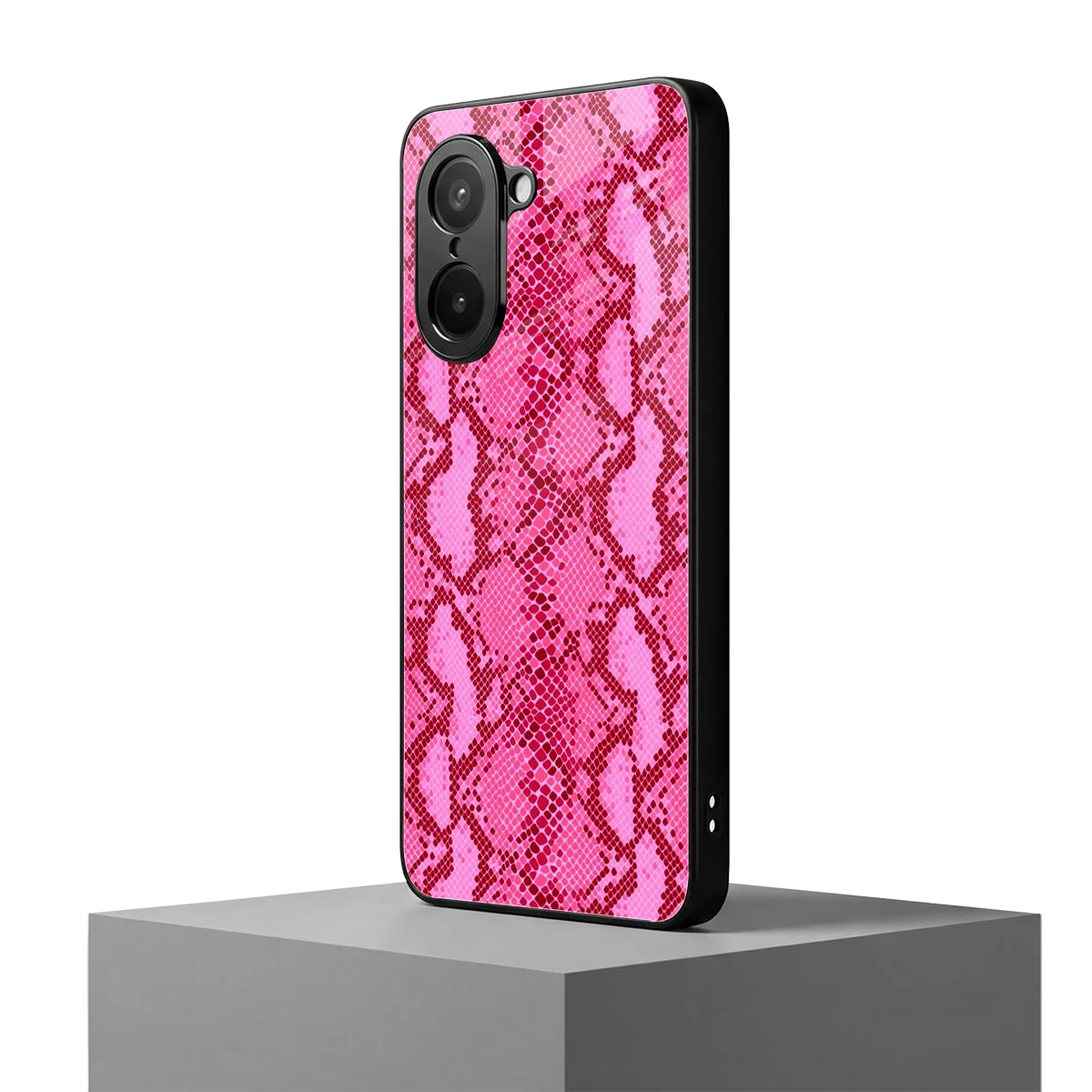 Pink Serpent oneplus nord ce5 5g mobile cover | shockproof glass phone case