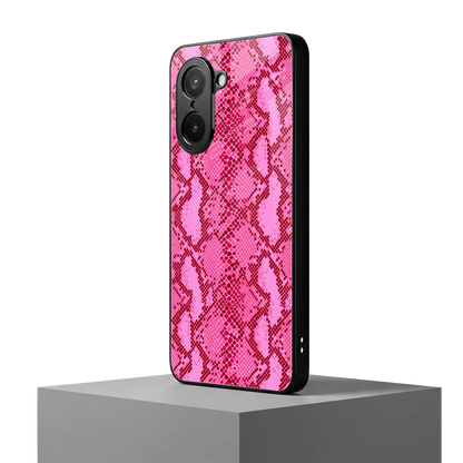Pink Serpent oneplus nord ce5 5g mobile cover | shockproof glass phone case