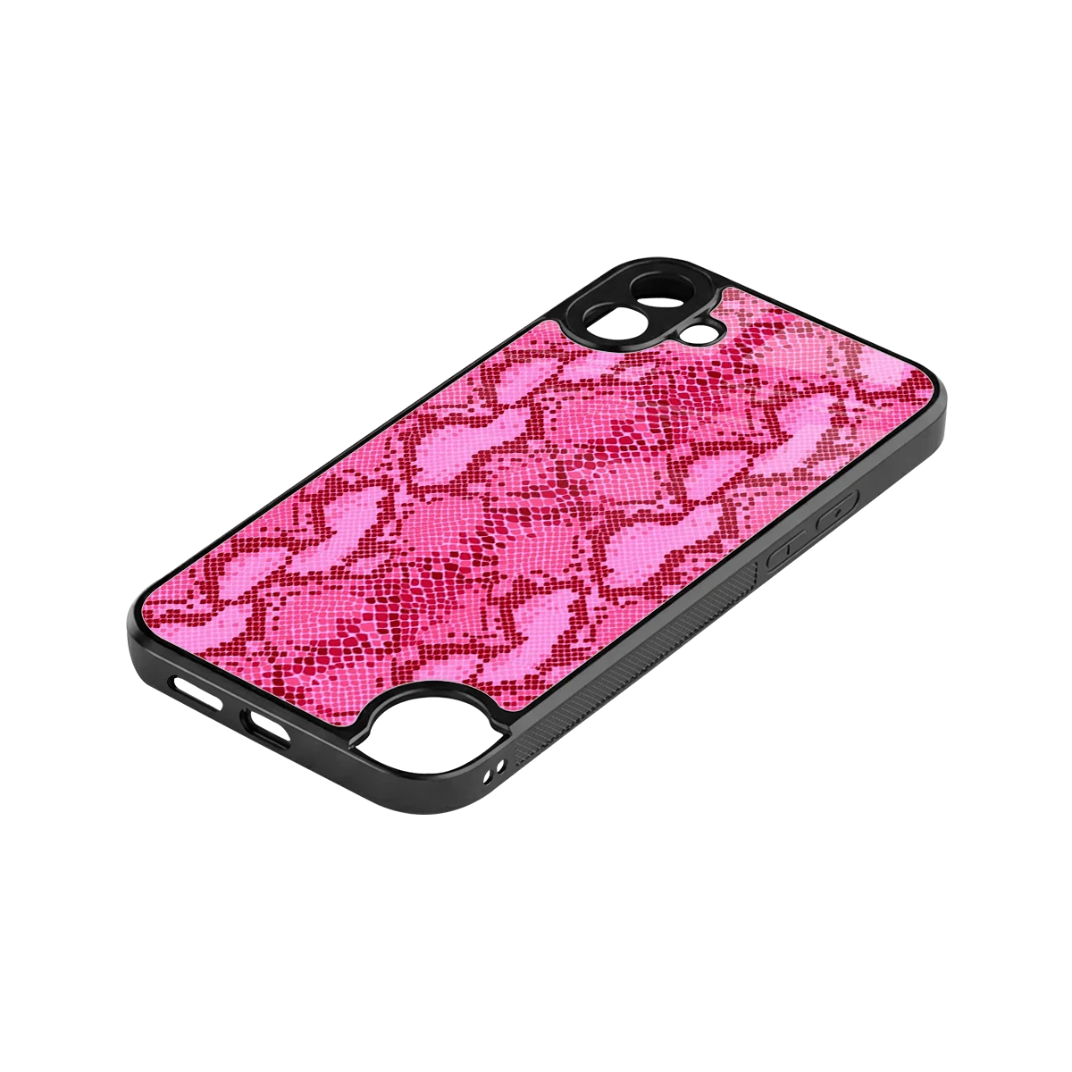 Pink Serpent stylish phone case for cmf nothing phone 1 | glossy glass and slim fit