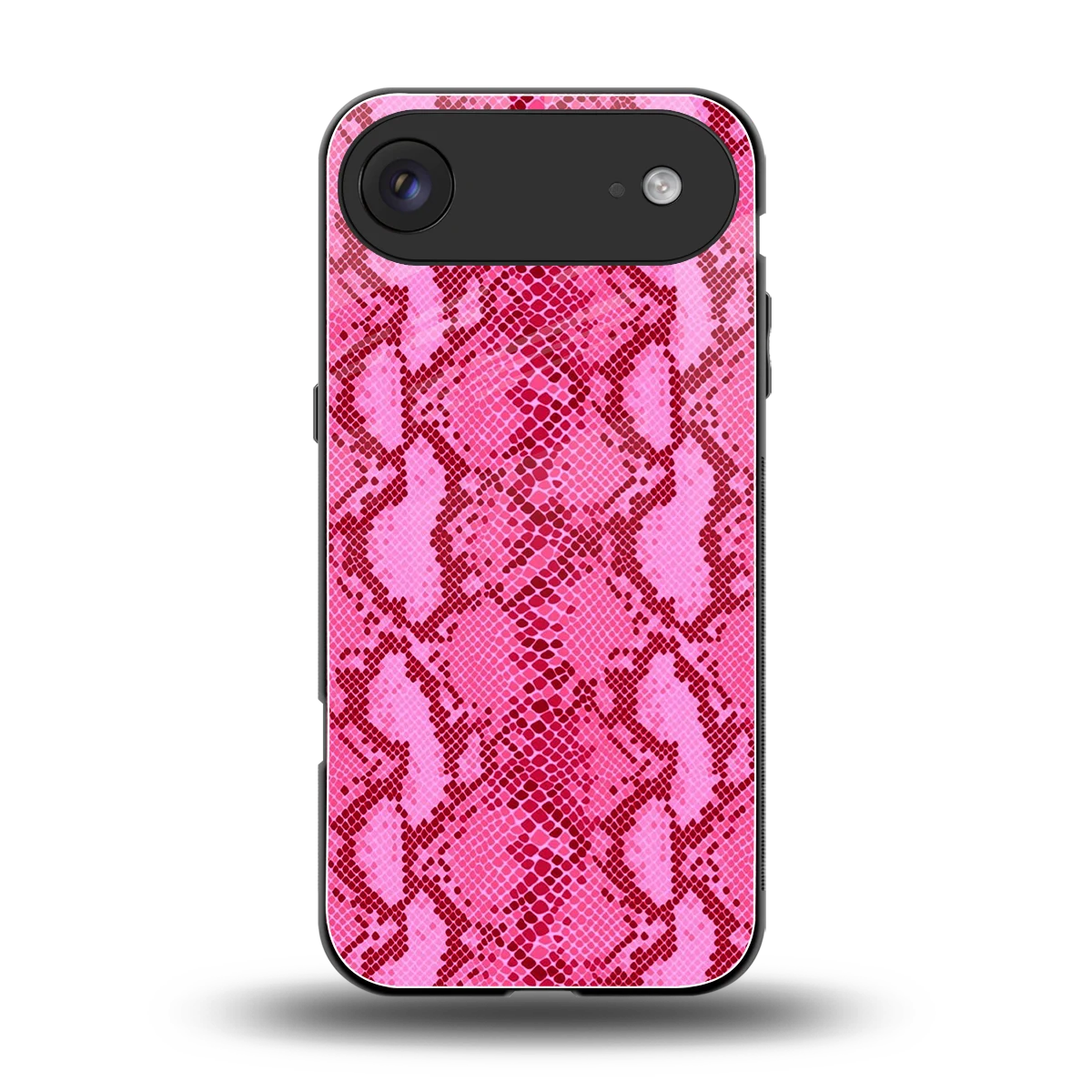 Pink Serpent back phone cover | glass case for iphone air