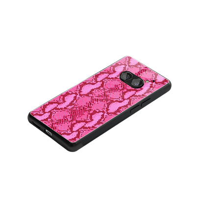 Pink Serpent stylish phone case for nothing phone 2a plus | glossy glass and slim fit