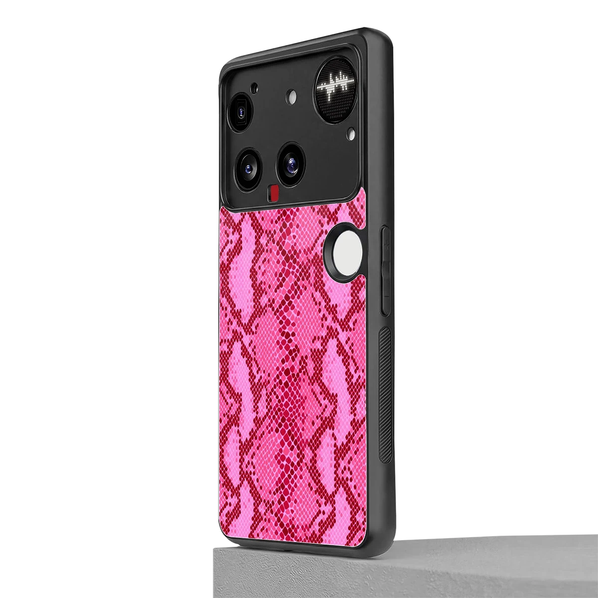Pink Serpent nothing phone 3 mobile cover | shockproof glass phone case