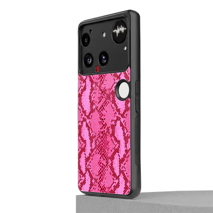 Pink Serpent nothing phone 3 mobile cover | shockproof glass phone case
