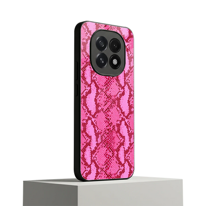 Pink Serpent oppo f29 5g mobile cover | shockproof glass phone case