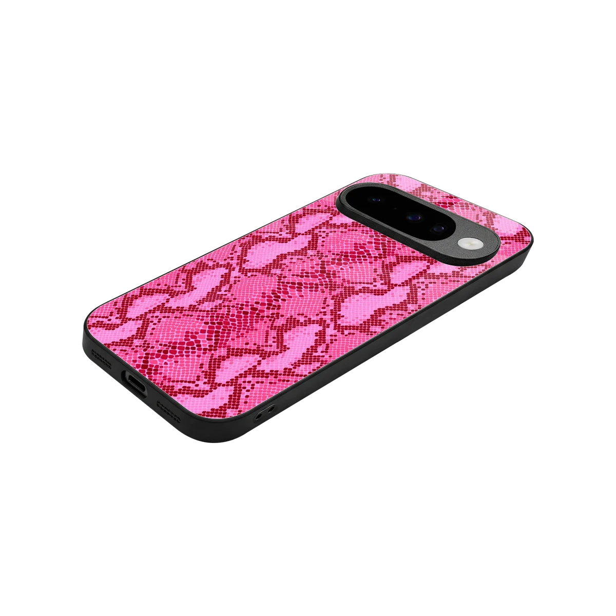 Pink Serpent stylish phone case for google pixel 10 | glossy glass and slim fit