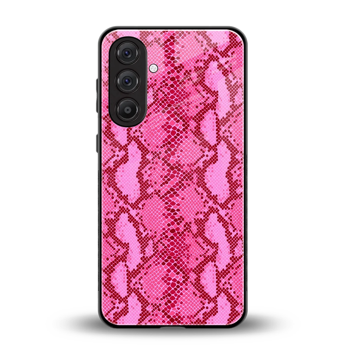 Pink Serpent back phone cover | glass case for samsung galaxy a14 5g