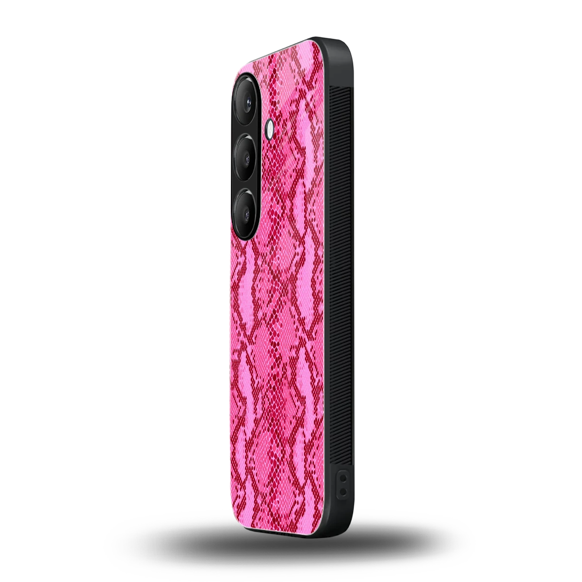 Pink Serpent samsung galaxy s24 mobile cover | shockproof glass phone case