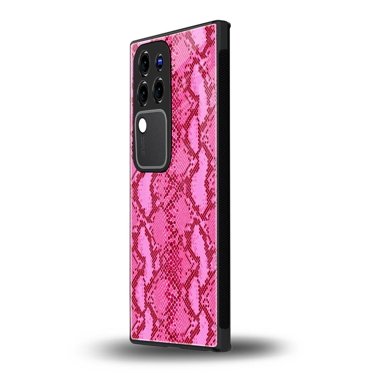 Pink Serpentvivo v30 pro mobile cover | shockproof glass phone case