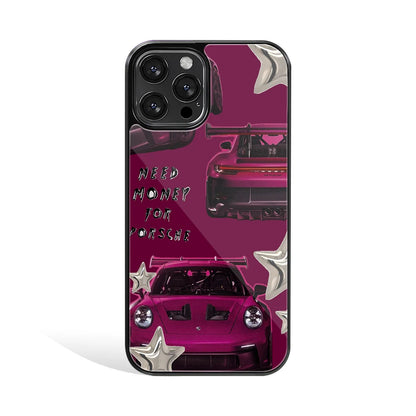 Premium Glass Back Mobile Phone Cover for iPhone, Samsung, OnePlus, Google Pixel, Redmi, Oppo, Vivo & Realme