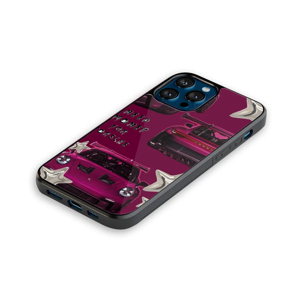 Luxury Glass Back Mobile Cover for iPhone, Samsung Galaxy, OnePlus, Pixel, Redmi & More