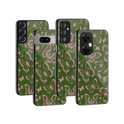 Stylish Glass Back Case for All Smartphones iPhone, Samsung, OnePlus, Pixel, Redmi, Oppo, Vivo, Motorola
