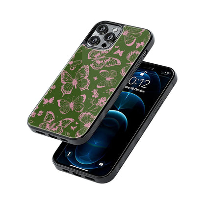 Protective Glass Back Phone Case Compatible with iPhone, Samsung, OnePlus, Pixel & More