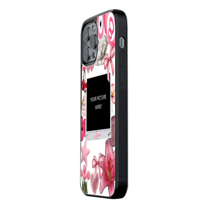 Polaroid Personalised Glass Phone Case