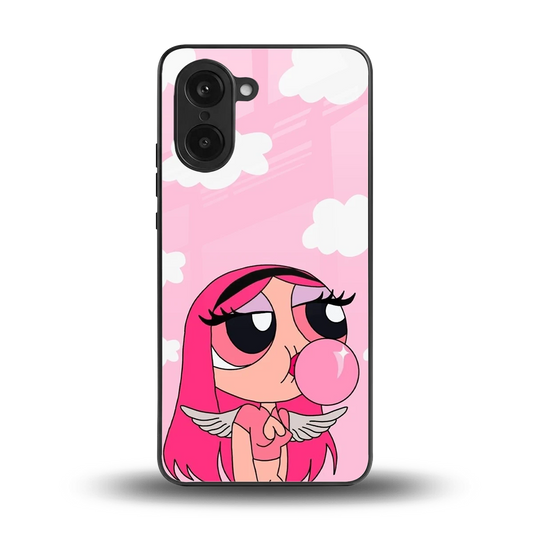 Pinktastic Chic back phone cover | glass case for oneplus nord ce5 5g