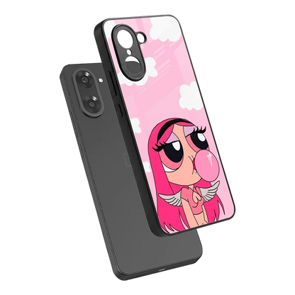 Pinktastic Chic sleek oneplus nord ce5 5g cover with tempered glass back and TPU edges