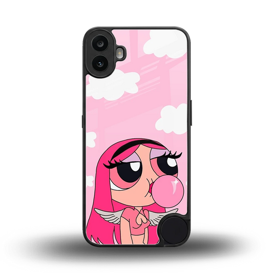 Pinktastic Chic back phone cover | glass case for cmf nothing phone 1
