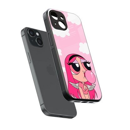 Pinktastic Chic sleek iphone 14 cover with tempered glass back and TPU edges