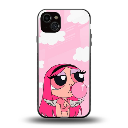 Pinktastic Chic back phone cover | glass case for iphone 15 plus