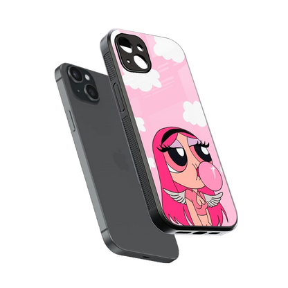 Pinktastic Chic sleek iphone 14 plus cover with tempered glass back and TPU edges